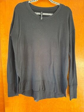 Athleta Black Women's Crewneck Sweater medium tall m